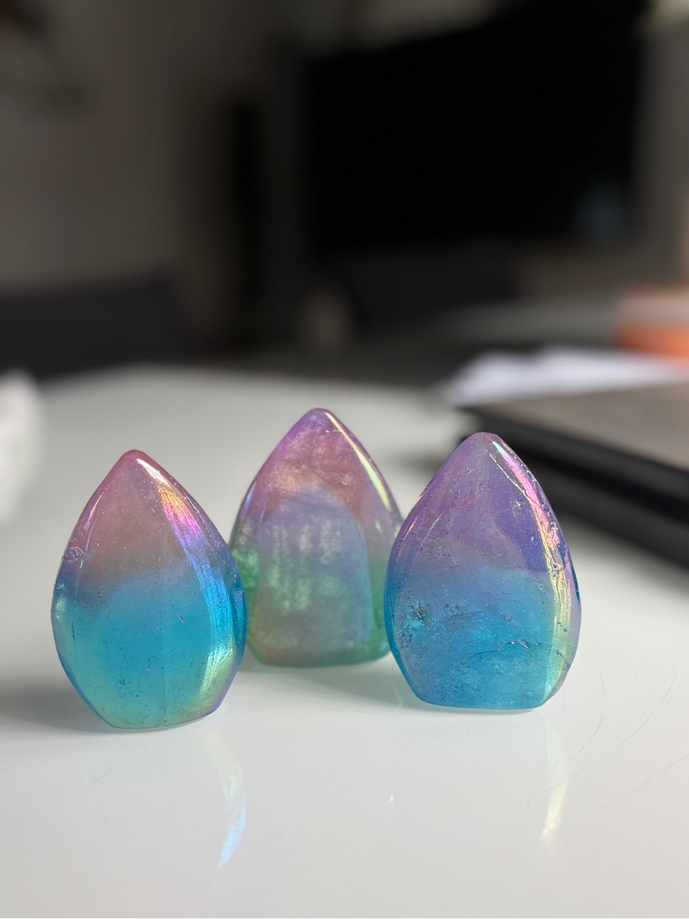 Angel Aura Quartz Freeform - Picture 8 of 12
